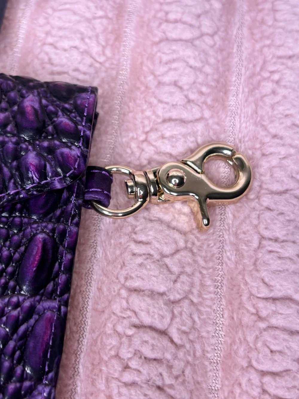 Brahmin Rare Mini Envelope Case in Ultraviolet Ombre Melbourne - Picture 4 of 6